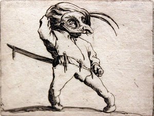 さまざまなゴビのフィギュア 作： Jacques Callot